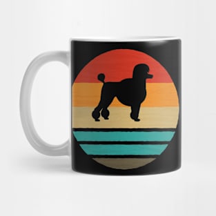 Poodle Retro Dog Mug